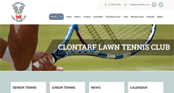 Desktop Screenshot of clontarfltc.com